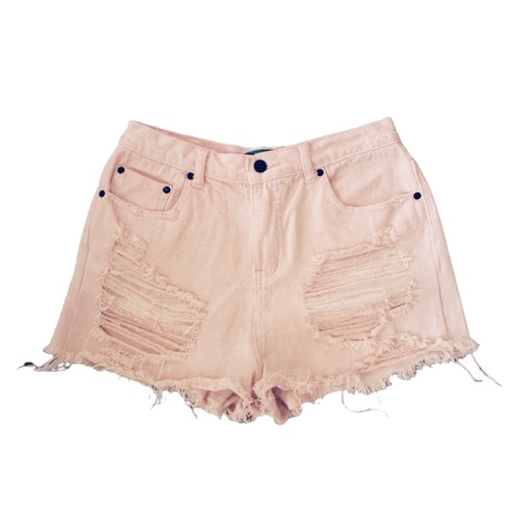 Signature Eight light pink Shorts Size Large - Picture 1 of 7